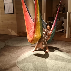 仲良しハンモックの画像