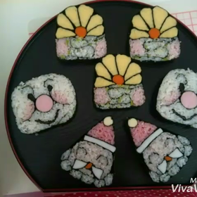 飾り巻き寿司の画像