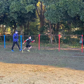 走り幅跳び①の画像