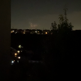 空がヤバいコトに。。の画像