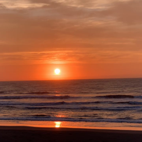 7月11日千葉北、東浪見の朝の波の画像
