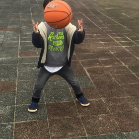 長男バスケの成長の画像