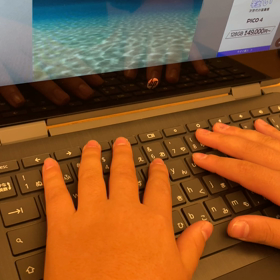 小学5年生のタイピングが速い件の画像