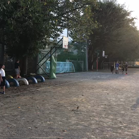 川越小 走り幅跳び練習④の画像