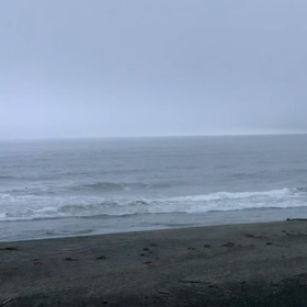 7月9日千葉北、東浪見の朝の波の画像