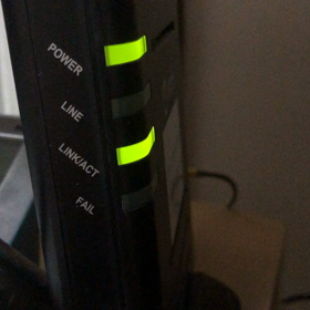 ネットが繋がらない(泣)の画像