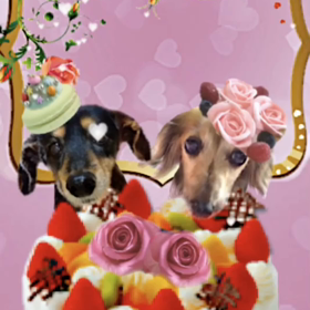 ラン&リップとスィーツ”スィーツ・コラージュ❤️１”の画像