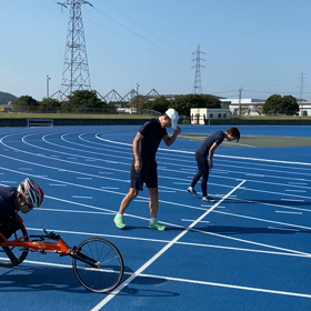 コロナ禍でも挨拶はソーシャルディスタンスをも吹っ飛す！（教え子と共に。４７）の画像