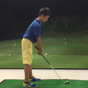 全国小学生ゴルフ選手権大会の画像