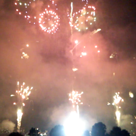 花火見れたょぉ♪の画像