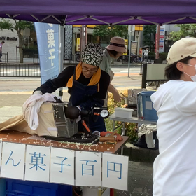 懐かしいポン菓子の出来上がりの爆音聞いて懐かしんでください。#枚方ふれあいフェスティバル #枚方の画像