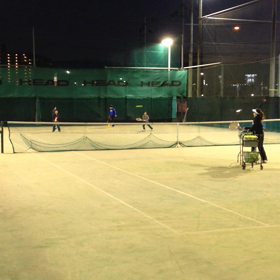 息子、テニスのレベルアップのためにの画像