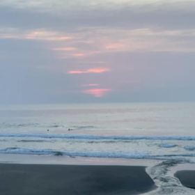 6月16日千葉北、東浪見の朝の波の 画像