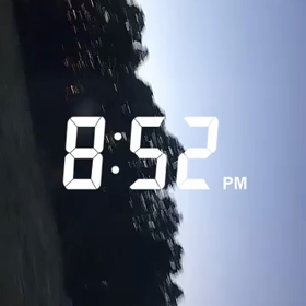 20:52の空の画像