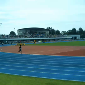 男子1000ｍ５組目 中盤の画像