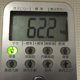 2017年9月4日　走る前と、走った後の体重と体脂肪に、どれだけの差があるのか？の画像