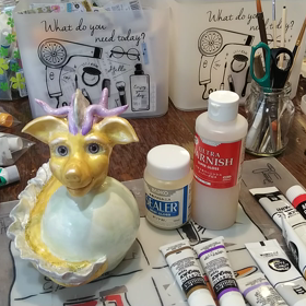 龍神オブジェ動画の画像