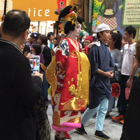 おいらん道中の画像