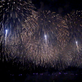 赤川花火大会　2015の画像