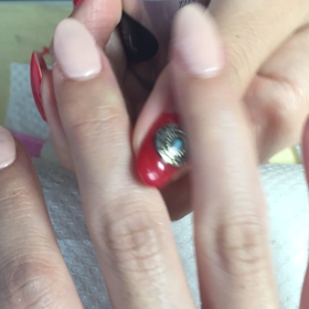 ミラーネイルの画像