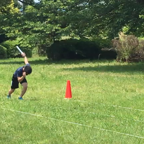 Ｂチームバトン練習⑦の画像