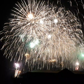 i fuochi d′artificio 花火の画像