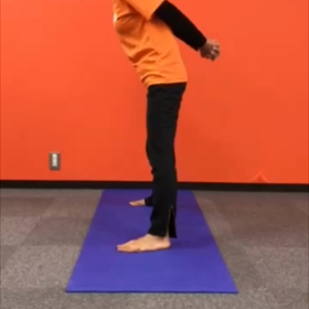 ヨガでスッキリ！ストレッチの画像