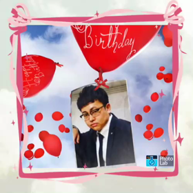 Happy birthdayの画像