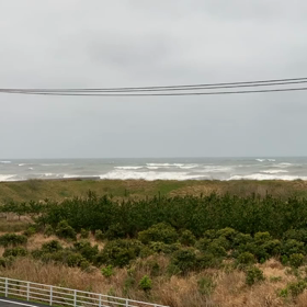 3月29日千葉北、東浪見の夕方の波の画像