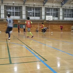 昨日のフットサル動画。２かあ。の画像