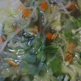 野菜スープの画像