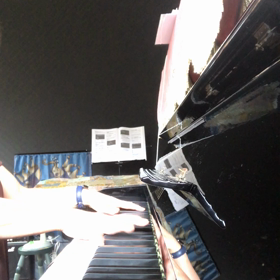 幻想即興曲に取り組んでの画像