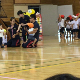 運動会。二人とも速いぞ！の画像