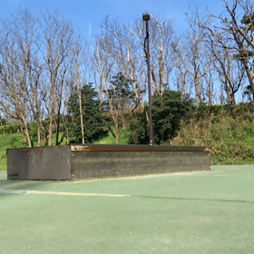 今朝の横乗り その2 練習モードの画像