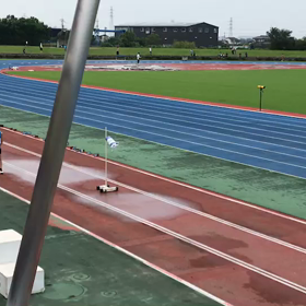 男子走り幅跳び予選④の画像