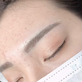 韓国アートメイク／眉／アイライン/ヘアライン/coex ⠀の画像