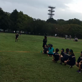 10色リレー バトンパス①の画像