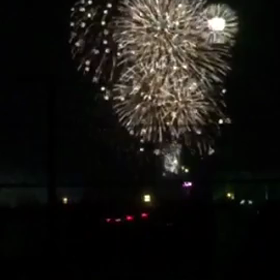 冬の花火の画像