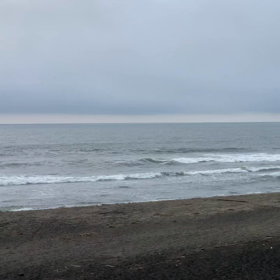 7月15日千葉北、東浪見の朝の波の画像