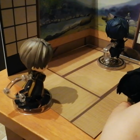 小さいおじさんの動きの画像