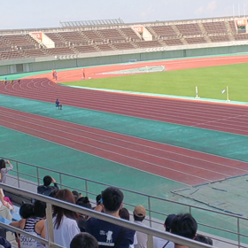 橋本彩花さん 優勝(女子100m)の画像