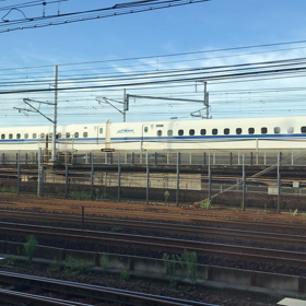 のぞみ　車両基地から回送の画像