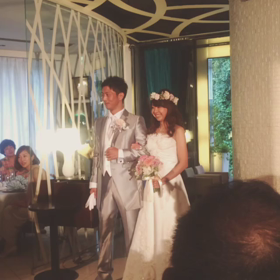 Happy weddingの画像