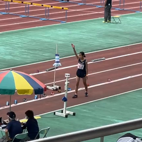 女子 走り幅跳び③の画像