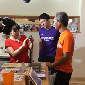 ちぐまや家族の取材を受けました〜♪の画像