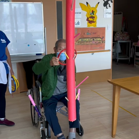 グラグラ輪投げグラグラ輪投げの画像