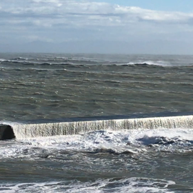 台風一過の画像