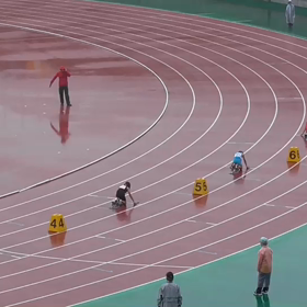 クラブ交流大会 男女混合リレー決勝の画像
