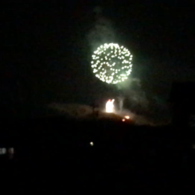 花火のクライマックスの画像