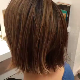 髪カラーの画像